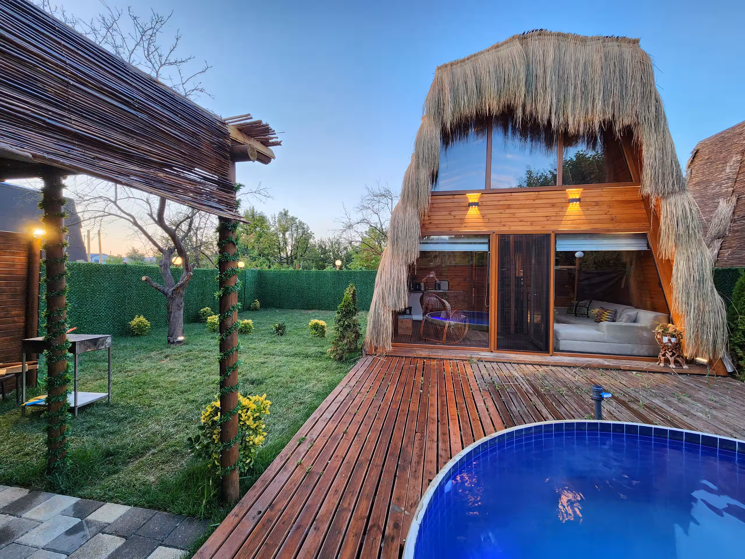 Lüks bungalov iç mekan